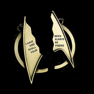 Foto 3 | Collar Qmx Star Trek Friendship Con Colgante Delta - Venta Internacional.