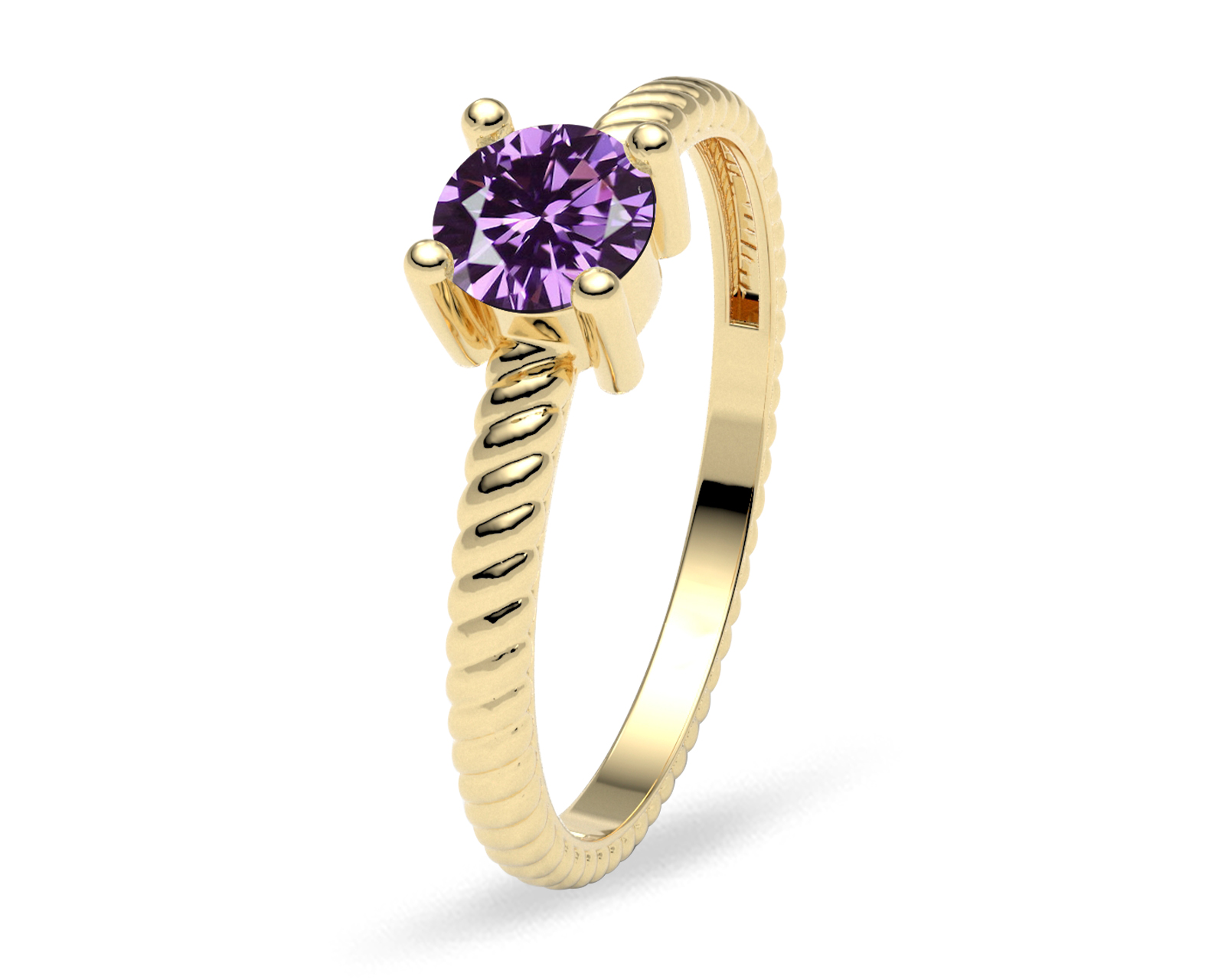 Anillo Anne Amelie Joyas Oro 10k  Nro. 7-7.5