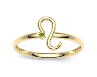 Foto 2 | Anillo de Oro 10K Amelie Joyas Leo Nro. 6-6.5