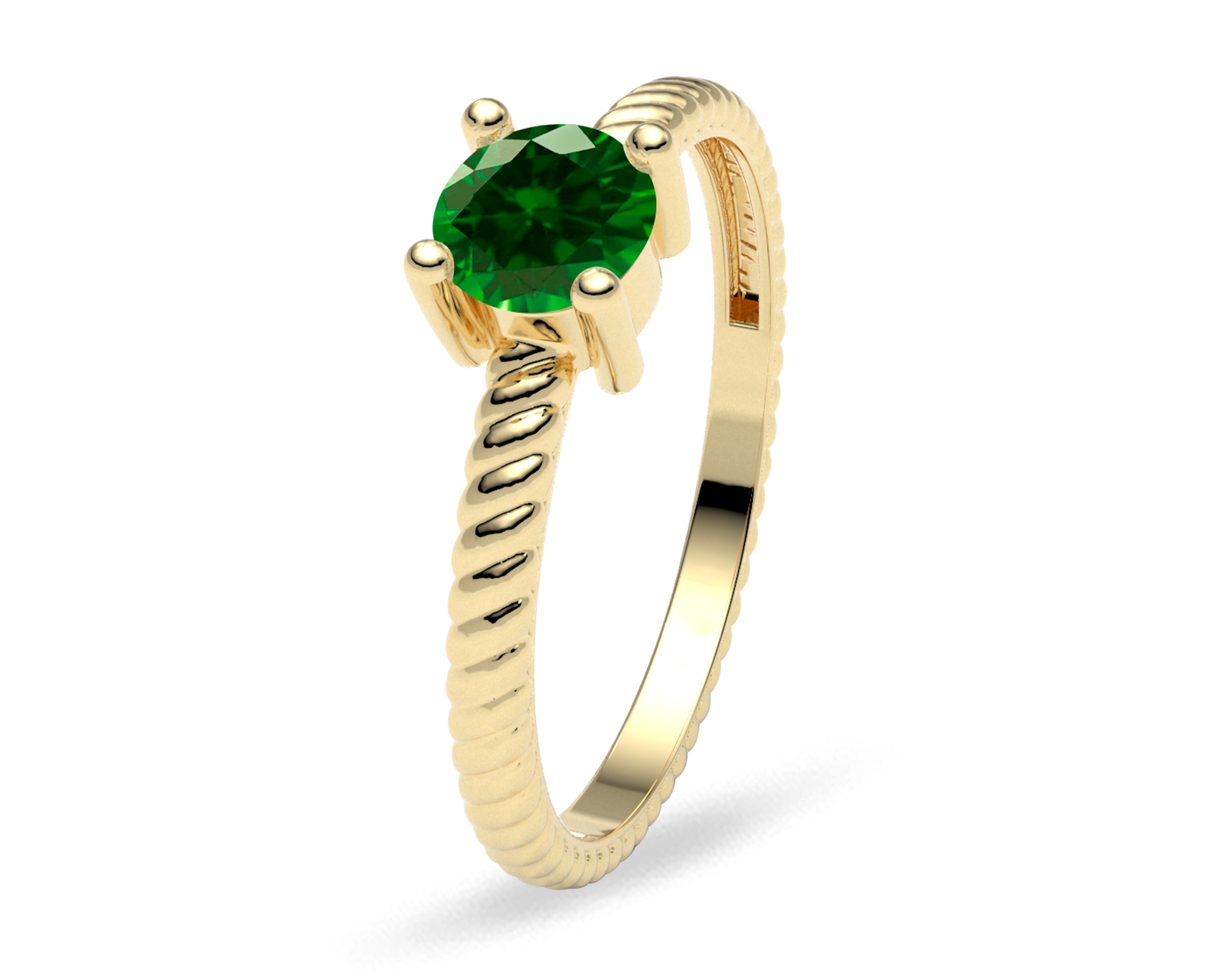 Anillo de Oro 10K Anne Amelie Joyas Nro. 7-7.5