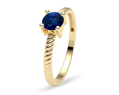 Foto 1 | Anillo Anne Amelie Joyas Oro 10K Nro. 8-8.5
