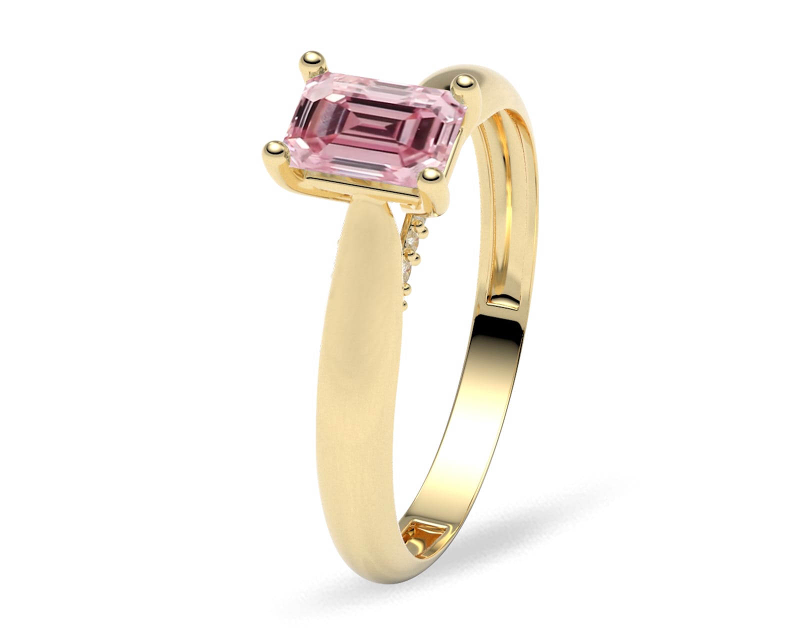 Anillo de Oro 10k  Amelie Joyas Leonor #8-8.5 $4,738