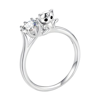 Foto 1 | Anillo Wedding Miow Talla 6 De Plata P925