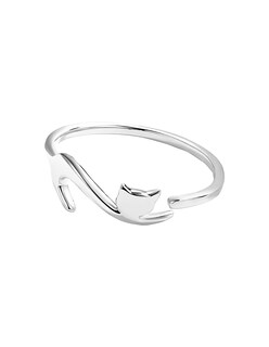 Foto 2 | Anillo Miow Modern Cat Plata .925