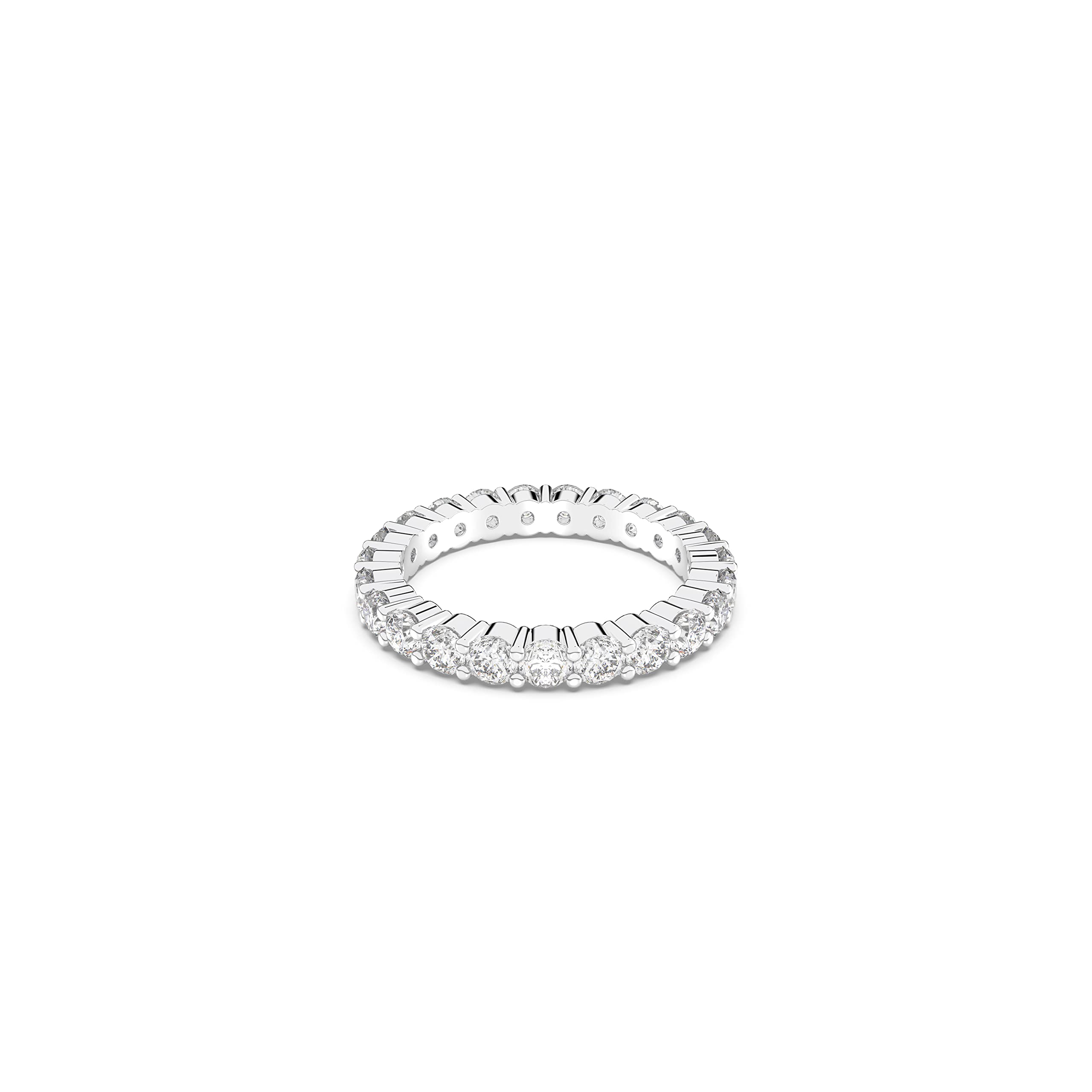 Foto 2 pulgar | Anillo Swarovski Vittore Xl Con Cristales De Swarovski Transparentes - Venta Internacional.