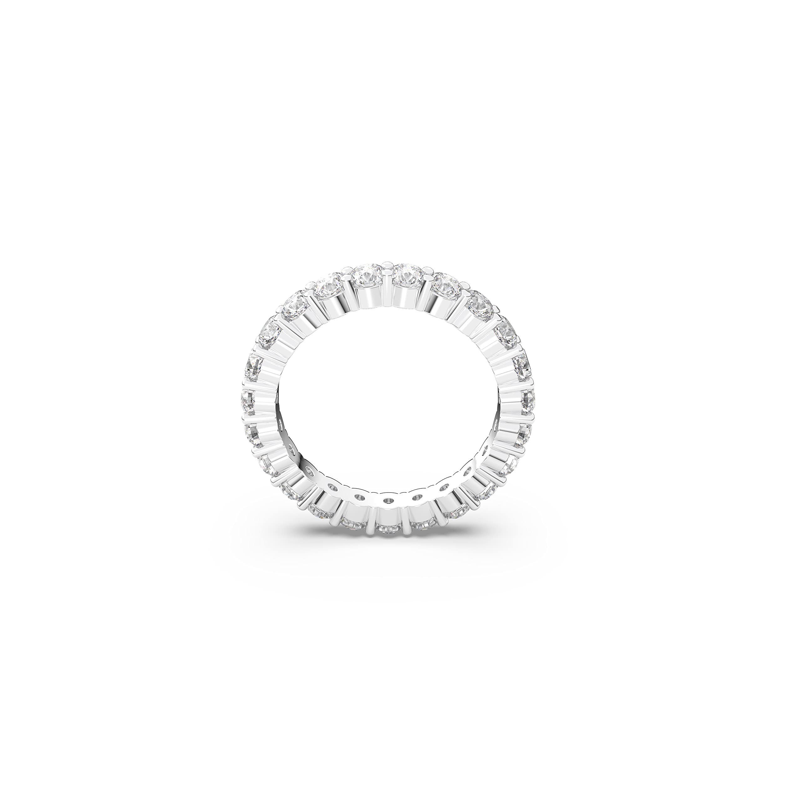 Foto 4 pulgar | Anillo Swarovski Vittore Xl Con Cristales De Swarovski Transparentes - Venta Internacional.