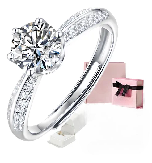 Foto 1 | Anillo Xtellar De Compromiso 925 Plata Mujer  Joyeria Fina