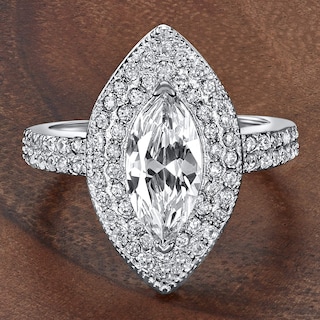 Foto 5 | Anillo West Coast Jewelry De Plata De Ley Con Circonita Cúbica - Venta Internacional.