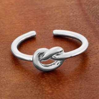 Foto 5 | Anillo West Coast Jewelry Elya Knot Puff De Acero Inoxidable - Venta Internacional.