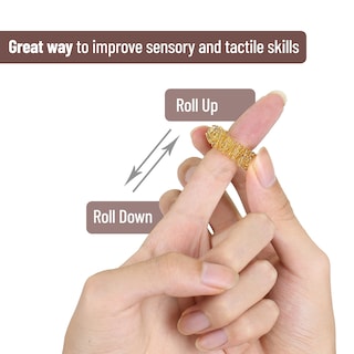 Foto 3 | Set De 10 Anillos Sensoriales Con Forma De Punta Para Aliviar El Estrés, Con Forma De Bolígrafo - Venta Internacional.