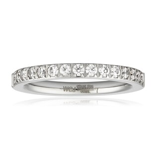 Foto 2 | Anillo West Coast Jewelry Elya De Acero Inoxidable Con Circonita Cúbica - Venta Internacional.