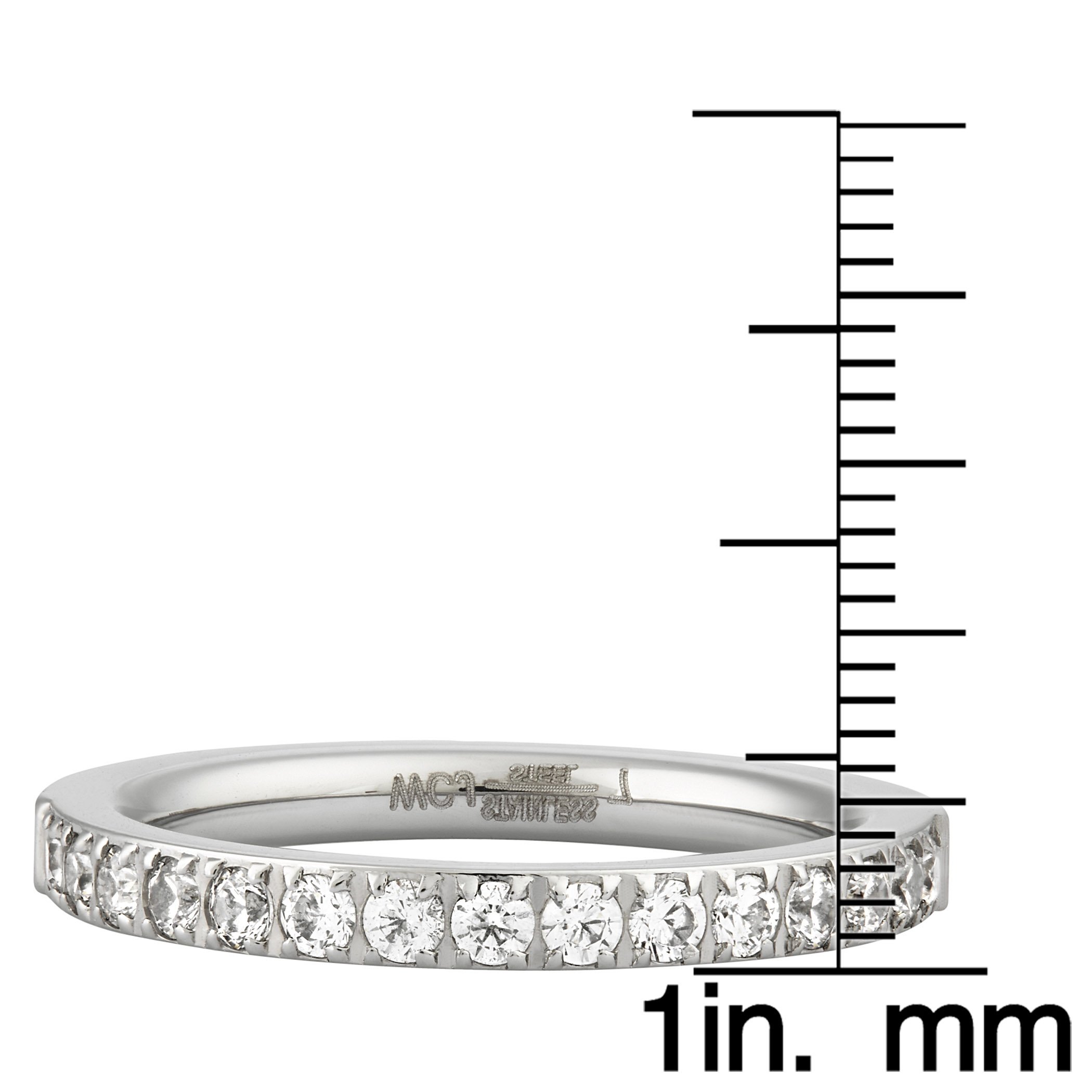 Foto 4 pulgar | Anillo West Coast Jewelry Elya De Acero Inoxidable Con Circonita Cúbica - Venta Internacional.