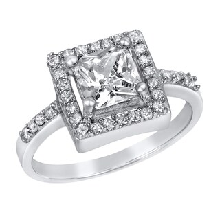 Foto 1 | Anillo West Coast Jewelry De Plata De Ley Con Circonita Cúbica - Venta Internacional.
