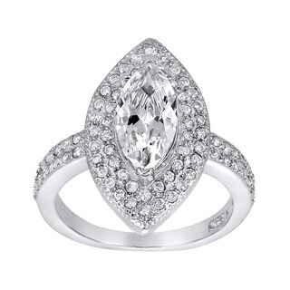 Foto 2 | Anillo West Coast Jewelry De Plata De Ley Con Circonita Cúbica - Venta Internacional.