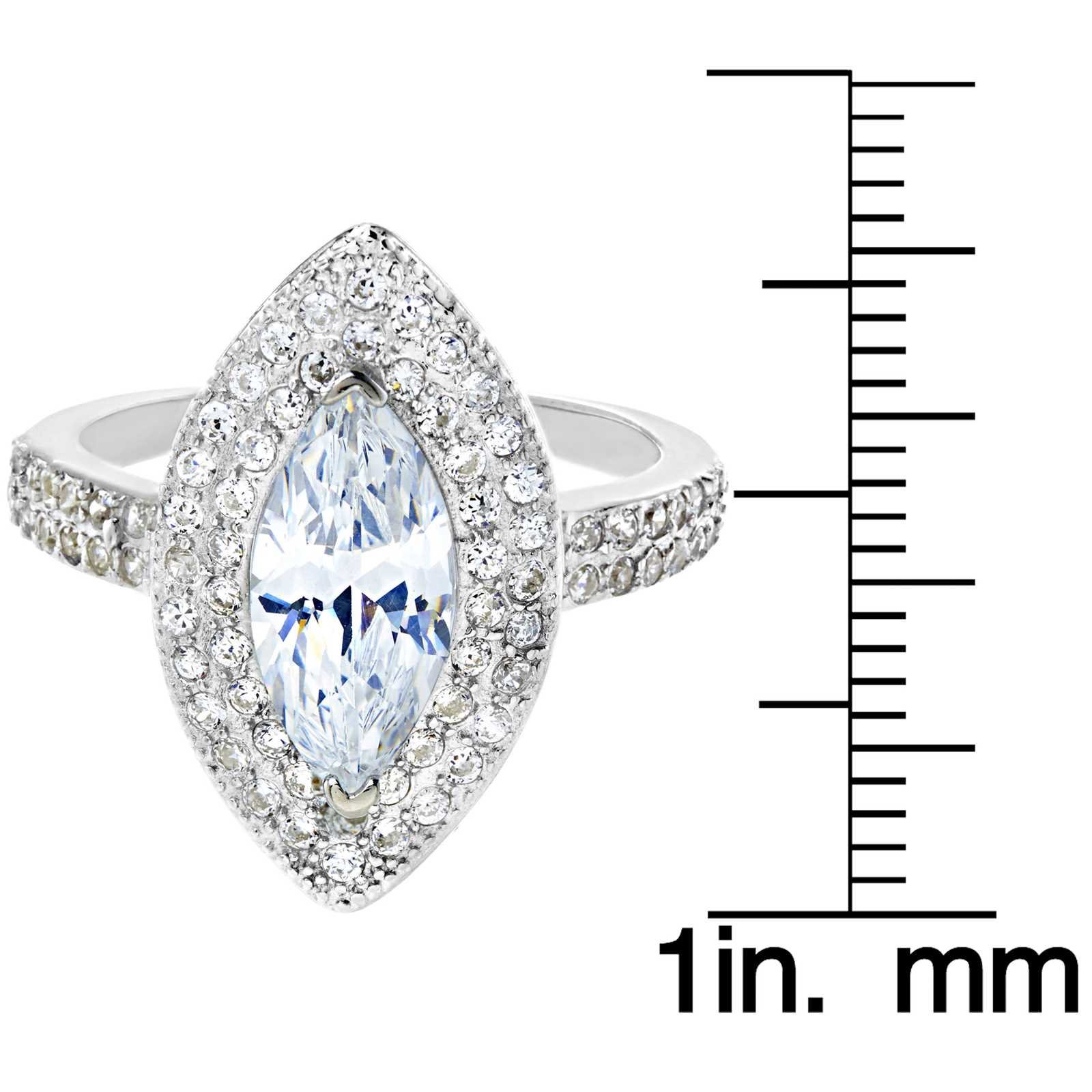Foto 4 pulgar | Anillo West Coast Jewelry De Plata De Ley Con Circonita Cúbica - Venta Internacional.