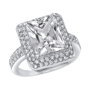Foto 1 | Anillo West Coast Jewelry De Plata De Ley Con Circonita Cúbica - Venta Internacional.