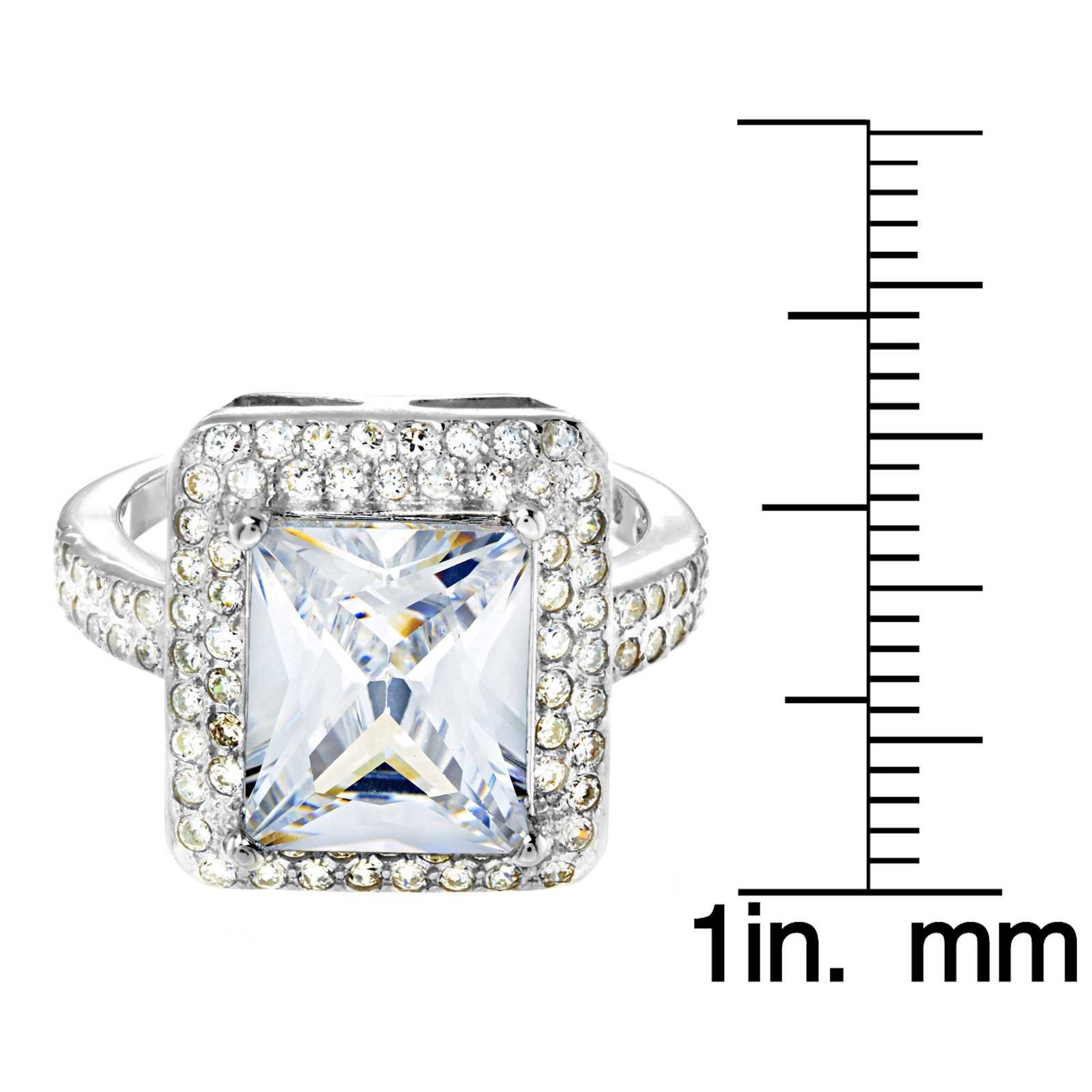 Foto 3 | Anillo West Coast Jewelry De Plata De Ley Con Circonita Cúbica - Venta Internacional.