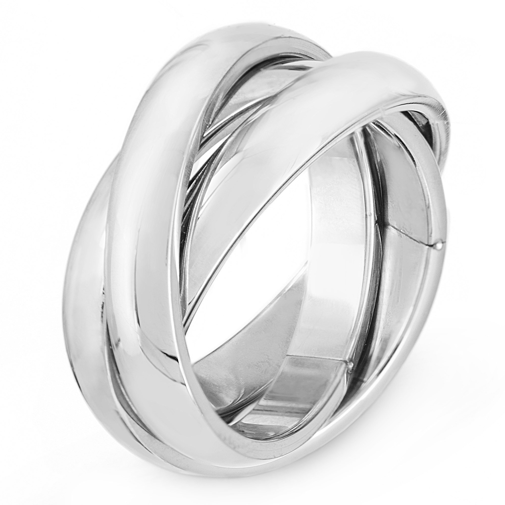 Foto 1 | Anillo Elya De West Coast Jewelry, Triple Entrelazado, Talla 5 - Venta Internacional.