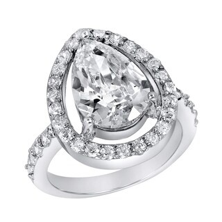 Foto 1 | Anillo West Coast Jewelry De Plata De Ley Con Circonita Cúbica - Venta Internacional.