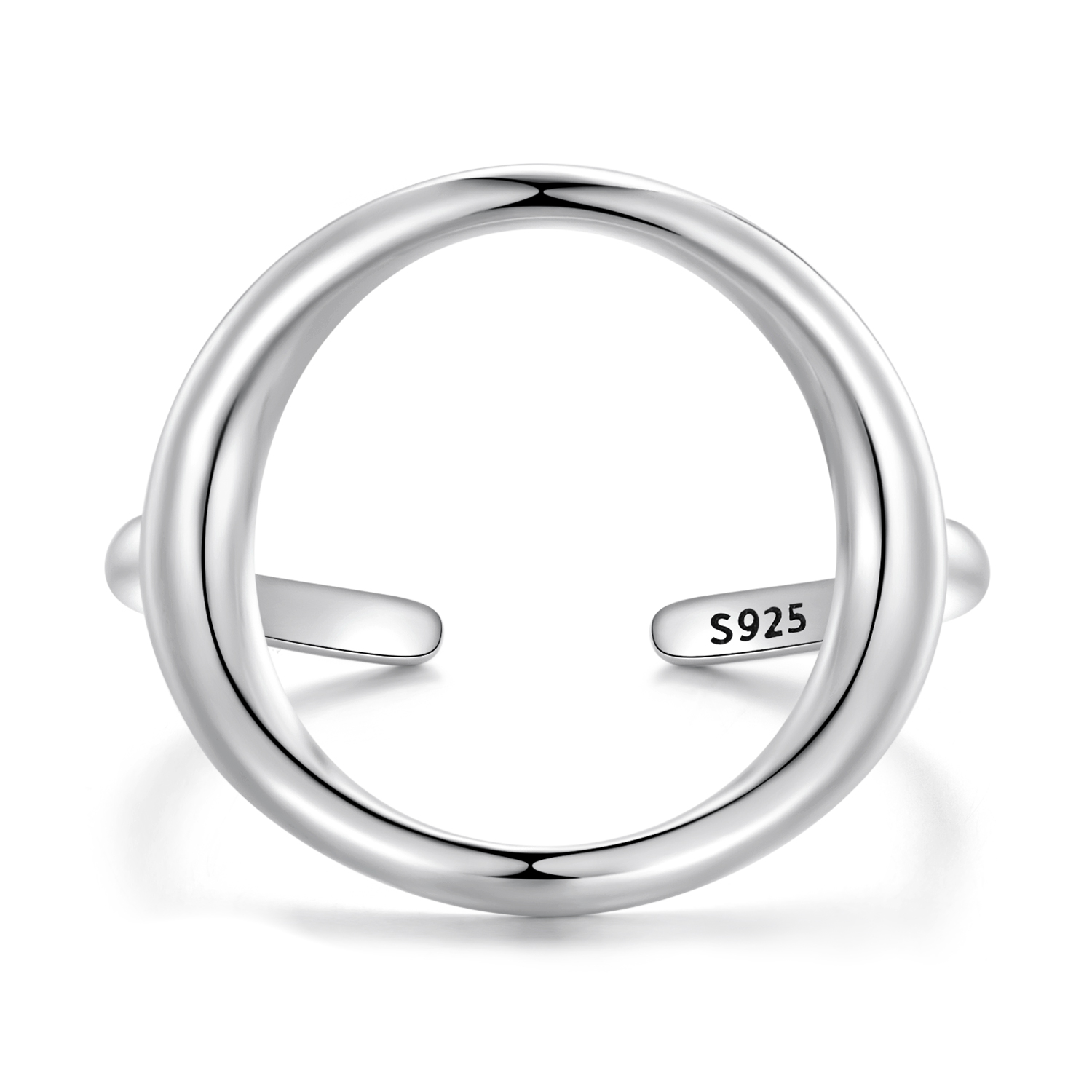 Foto 1 | Anillo Chulada, Círculo De Plata .925 Con Chapa De Platino, Se Pude Mojar