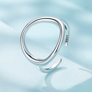 Foto 4 | Anillo Chulada, Círculo De Plata .925 Con Chapa De Platino, Se Pude Mojar