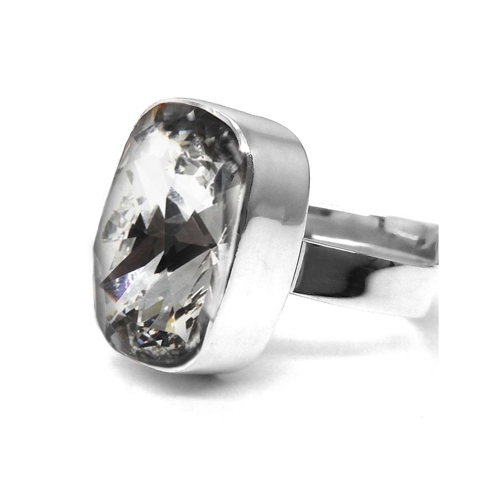 Foto 4 pulgar | Anillo Zvezda, Colección Argenta Plata .925 Corte Baguette