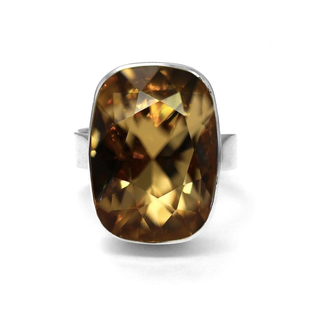 Foto 2 | Anillo Zvezda, Colección Argenta Plata .925 Corte Baguette