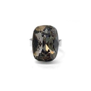 Foto 2 | Anillo Zvezda, Colección Argenta Plata .925 Corte Baguette