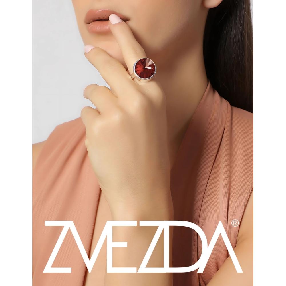 Foto 2 | Anillo Zvezda  Colección Argenta  Plata .925 Corte Rivoli