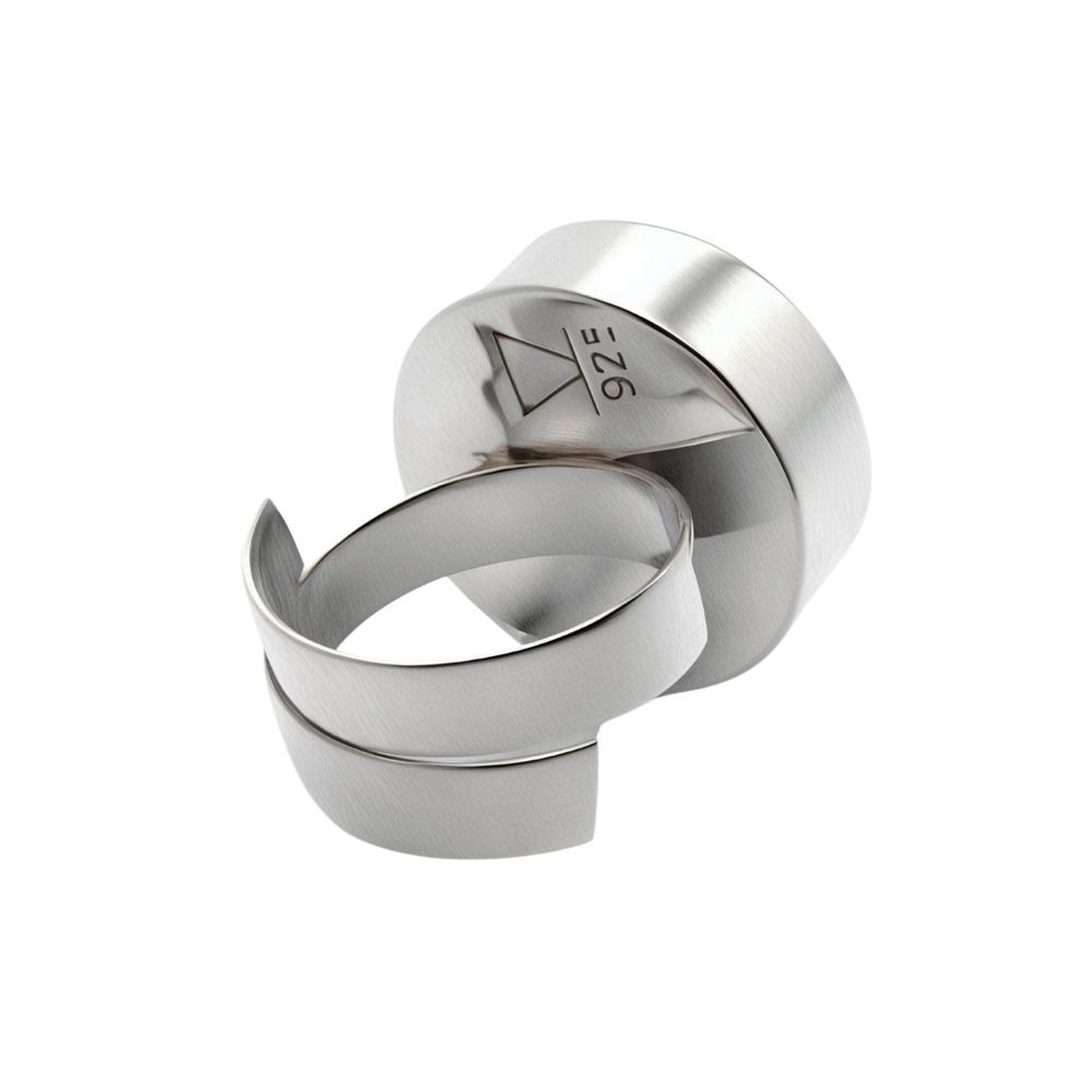 Foto 6 pulgar | Anillo Zvezda  Colección Argenta  Plata .925 Corte Rivoli