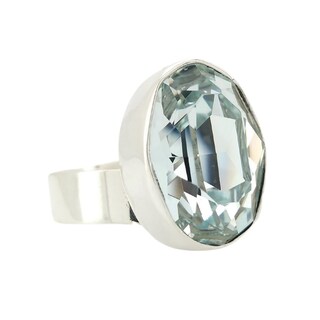 Foto 1 | Anillo Zvezda Colección Argenta Plata .925 Corte Oval