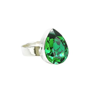 Foto 1 | Anillo Zvezda Colección Argenta Plata .925 Corte Pera