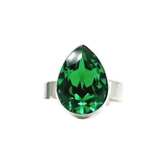 Foto 4 | Anillo Zvezda Colección Argenta Plata .925 Corte Pera
