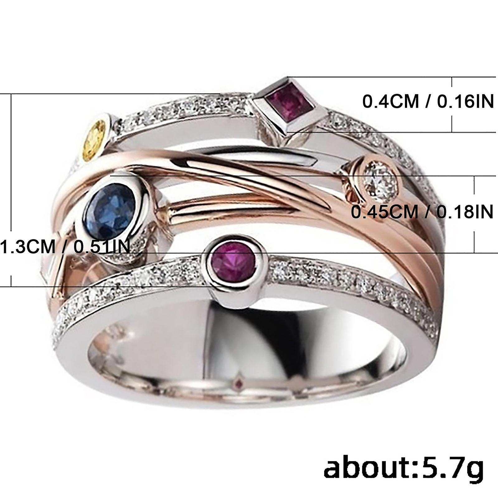 Foto 3 pulgar | Anillo Huoguo Gorgeous Flower Copper Para Mujer  Tallas 6-10 - Venta Internacional.