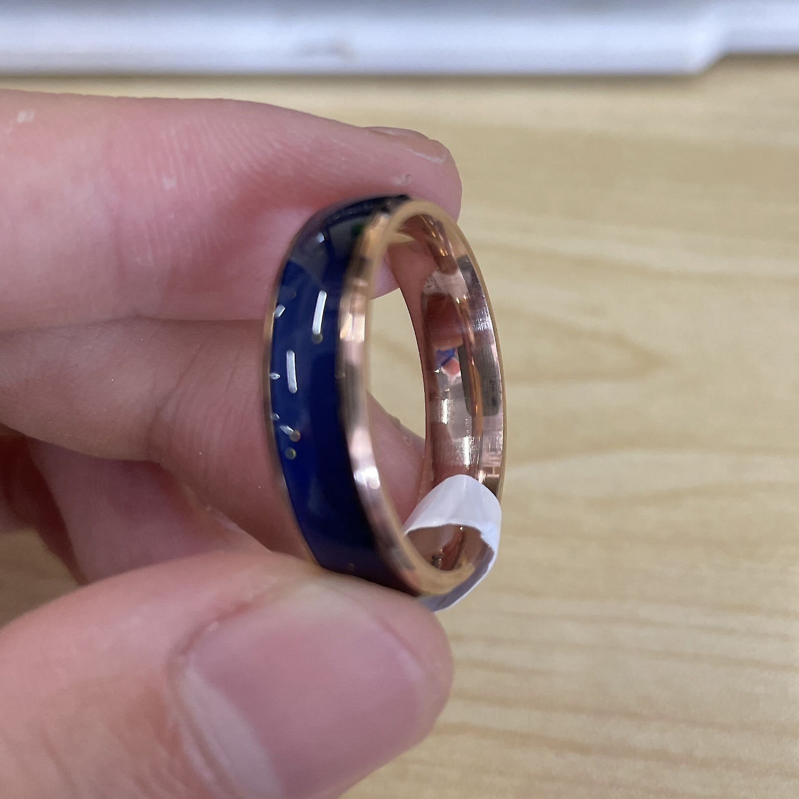 Foto 4 pulgar | Esmalte Sensible A La Temperatura De Ring Huoguo  Metal Que Cambia De Color - Venta Internacional.