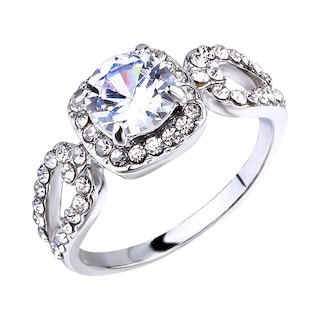 Foto 1 | Anillo Huoguo Fashion Diamond Para Mujer En Aleación - Venta Internacional.