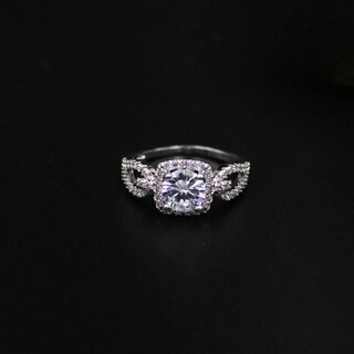 Foto 4 | Anillo Huoguo Fashion Diamond Para Mujer En Aleación - Venta Internacional.