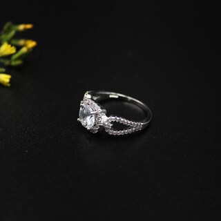 Foto 3 | Anillo Huoguo Fashion Diamond Para Mujer En Aleación - Venta Internacional.