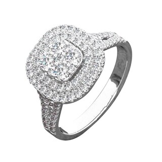 Foto 1 | Anillo Huoguo Fashion Diamond Para Mujer En Aleación - Venta Internacional.