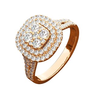 Foto 1 | Anillo Huoguo Fashion Diamond Para Mujer En Aleación - Venta Internacional.