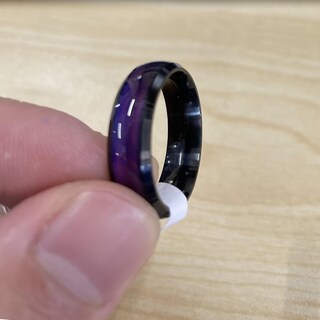 Foto 2 | Esmalte Sensible A La Temperatura De Ring Huoguo Metal Que Cambia De Color - Venta Internacional.