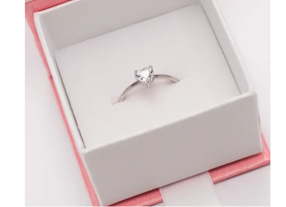 Anillo Promesa De Plata Amor