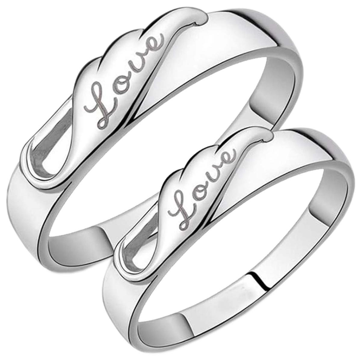 Joyeria Anillos High Monaco Mxlvo-001 2 Piezas Plata
