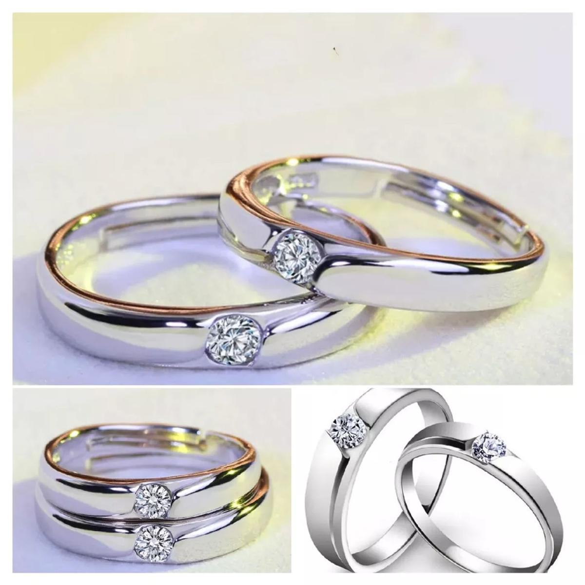 Foto 3 | Anillo De Boda Mxuxl-005high Monaco 10 Piezas Plata