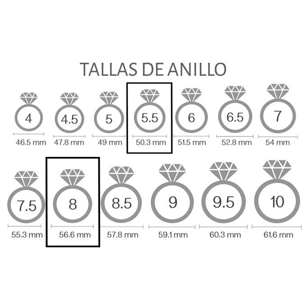 Foto 5 | Anillo De Boda Mxuxl-005high Monaco 10 Piezas Plata