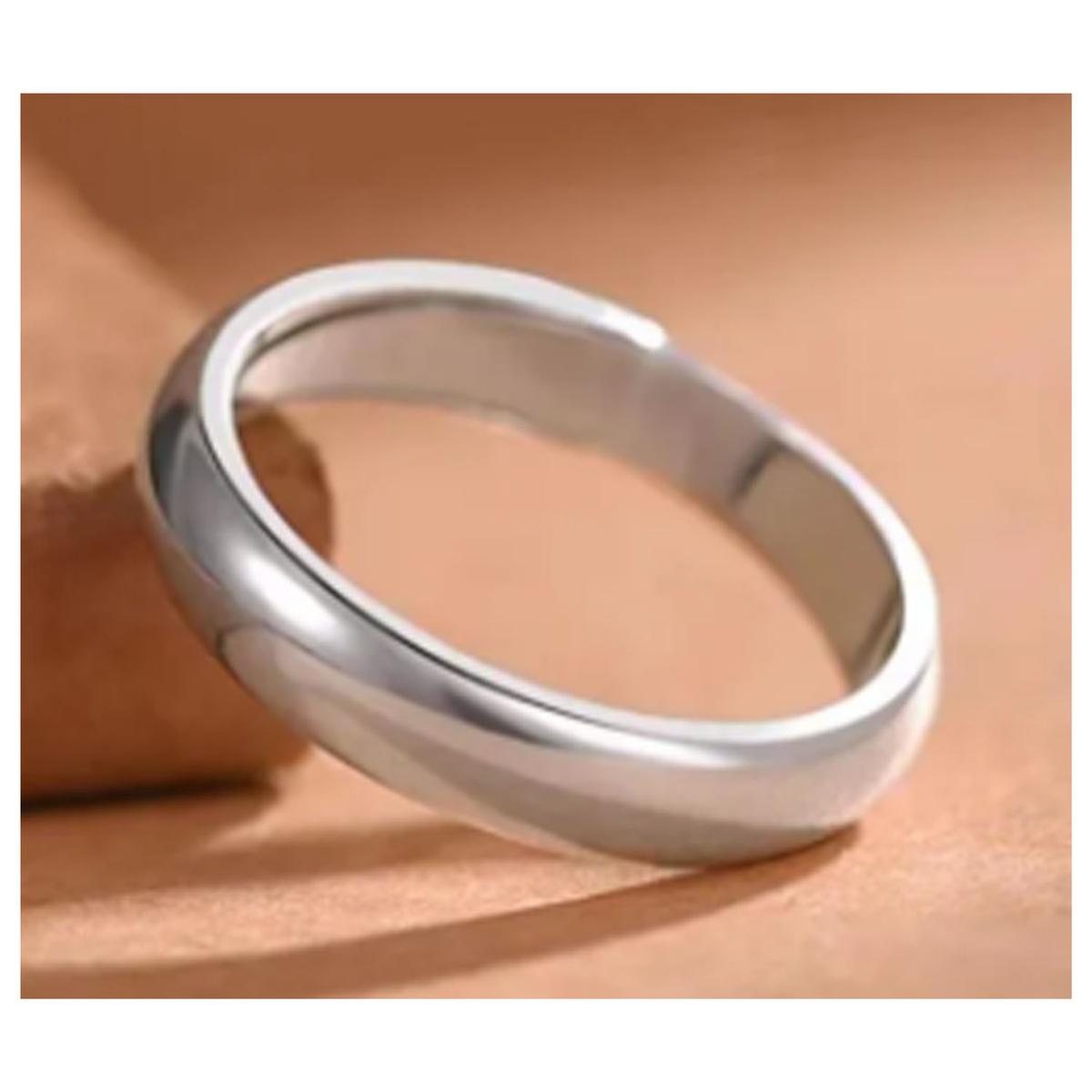 Foto 4 pulgar | Bodas Argollas Mxzpe-002high Monaco 4 Piezas Plata