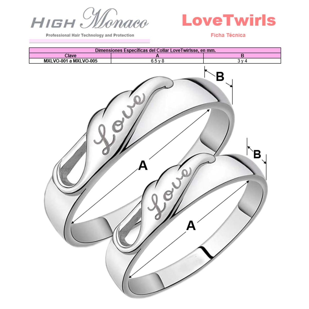 Foto 7 pulgar | Joyeria De Amistad  Anillos High Monaco Mxlvo-003 6 Piezas Plata