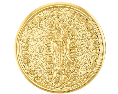 Foto 3 | Arras Vírgen Guadalupe Con Cofre Chapa De Oro De 18k C405