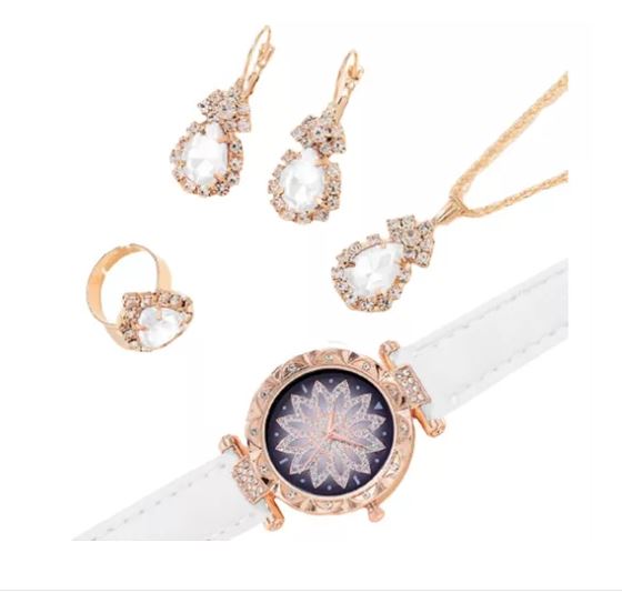 Foto 2 | Set de Joyería de Regalo Wünd Blanco 5 Piezas para Mujer