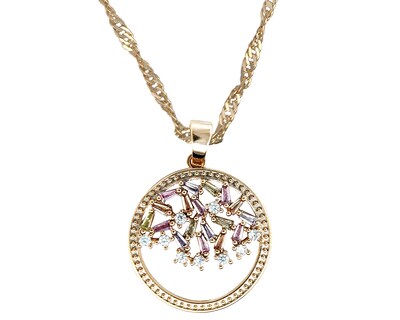 Foto 2 | Kit Círculo Trapecios Chapa de Oro de 18k Horoz Ch35